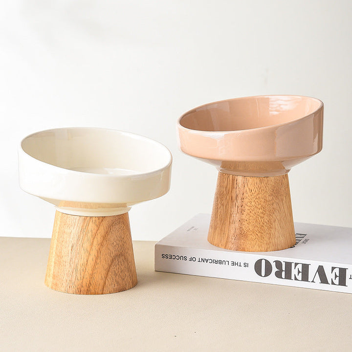 Elevate Your Pet's Dining Experience with Our Ceramic Feeding Bowl