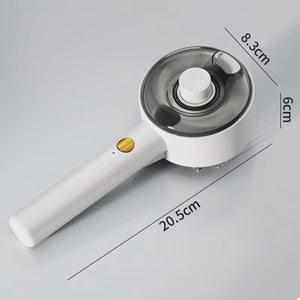 Transform Your Pet's Grooming Routine with the Pet Steam Brush Electric Sprayer Massage Grooming Tool