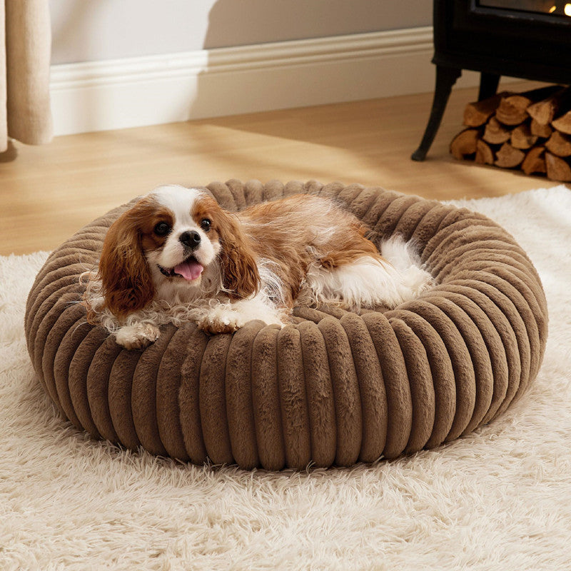 Plush Round Pet Bed Warm Winter Rabbit Fur Mat: The Ultimate Comfort for Your Furry Friends