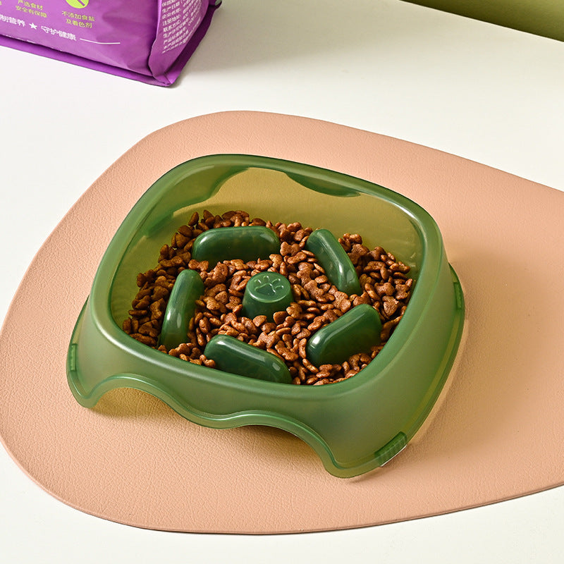 Anti Choking Slow Feeding Water Bowl Pet Dish