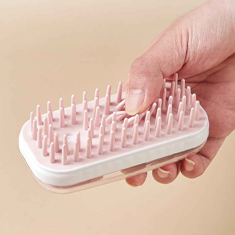 Silicone Foam Massage Bath Cleaning Pet Brush