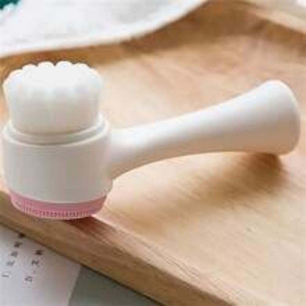 Easy Clean Nylon Pet Paw Grooming Brush Massage Tool