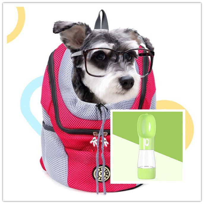 Portable Outdoor Pet Backpack Carrier Travel Bag
