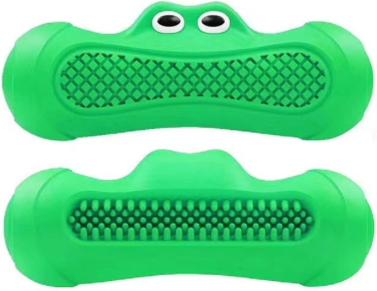 Natural Rubber Vocal Rugby Teething Chewing Interactive Pet Toy
