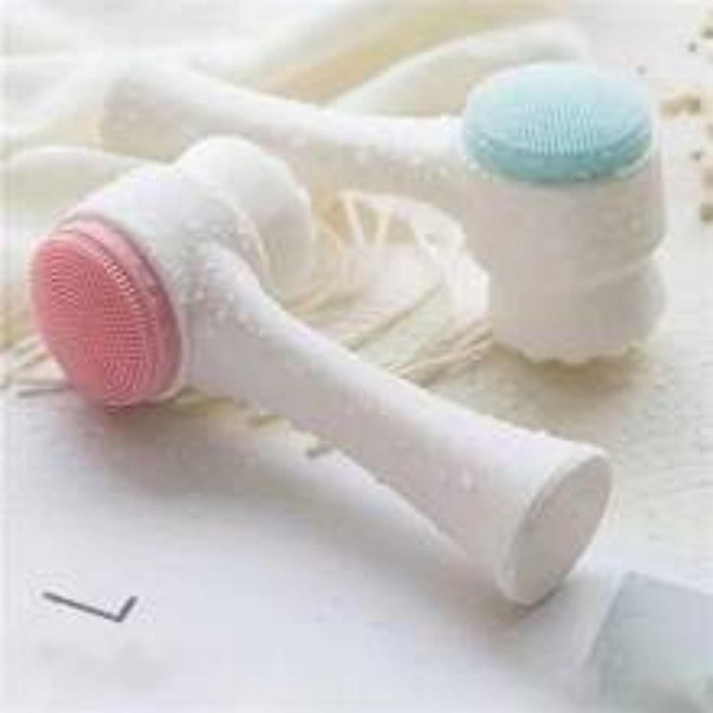 Easy Clean Nylon Pet Paw Grooming Brush Massage Tool