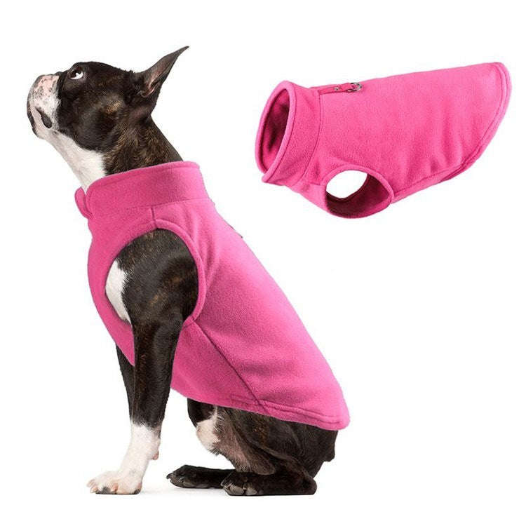 Fleece Coat Vest Jacket Small Pet Apparel
