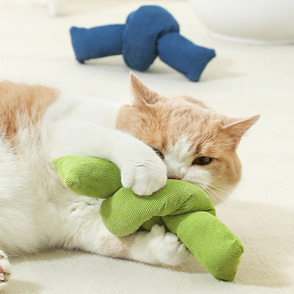 Natural Cotton Knot Tug Rope Interactive Pet Toy