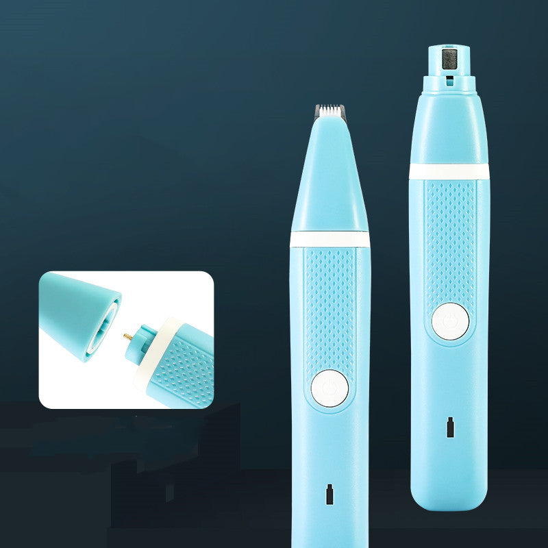 Pet Nail Polisher And Hair Trimmer Grooming Tool