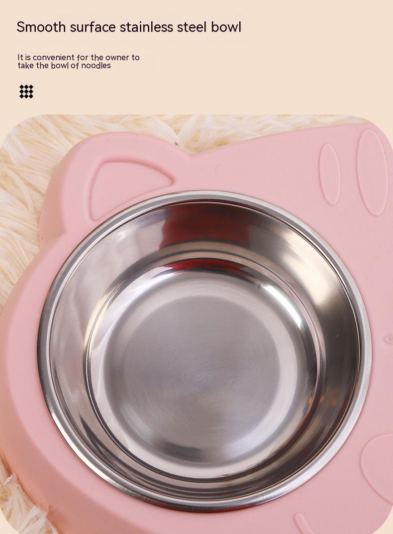 Pet Feeding And Drinking Rice Bowl Basin Dish