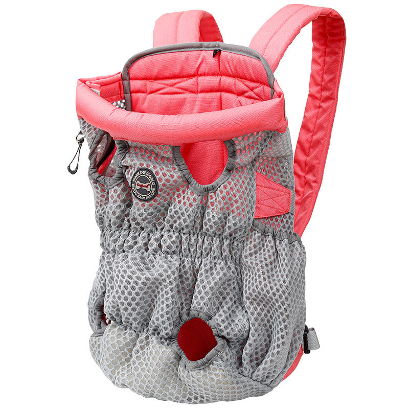 Breathable Mesh Pet Carrier Backpack Travel Shoulder Bag
