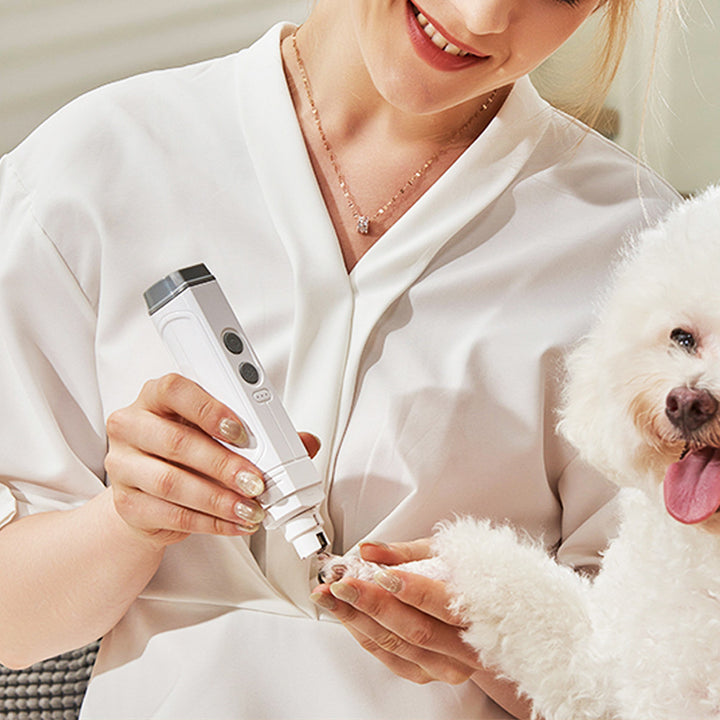 P3 Pet Nail Piercing Device Dual Lamp Automatic Trimmer