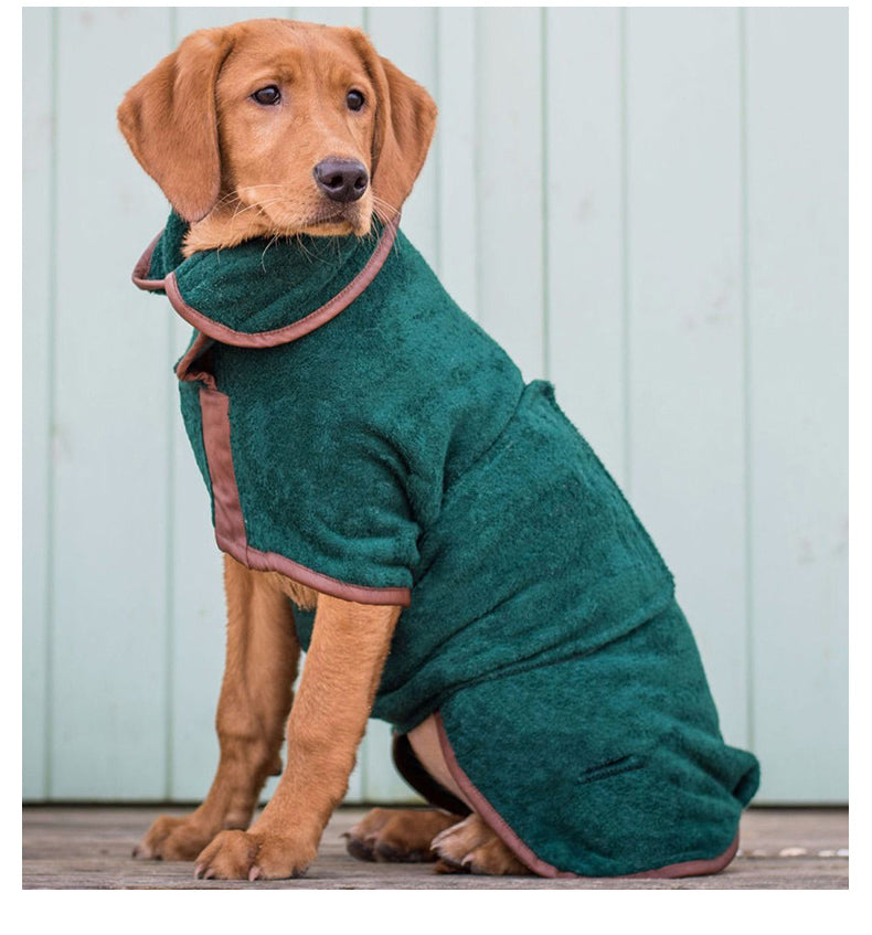 Quick Dry Absorbent Bath Towel Pet Clothing