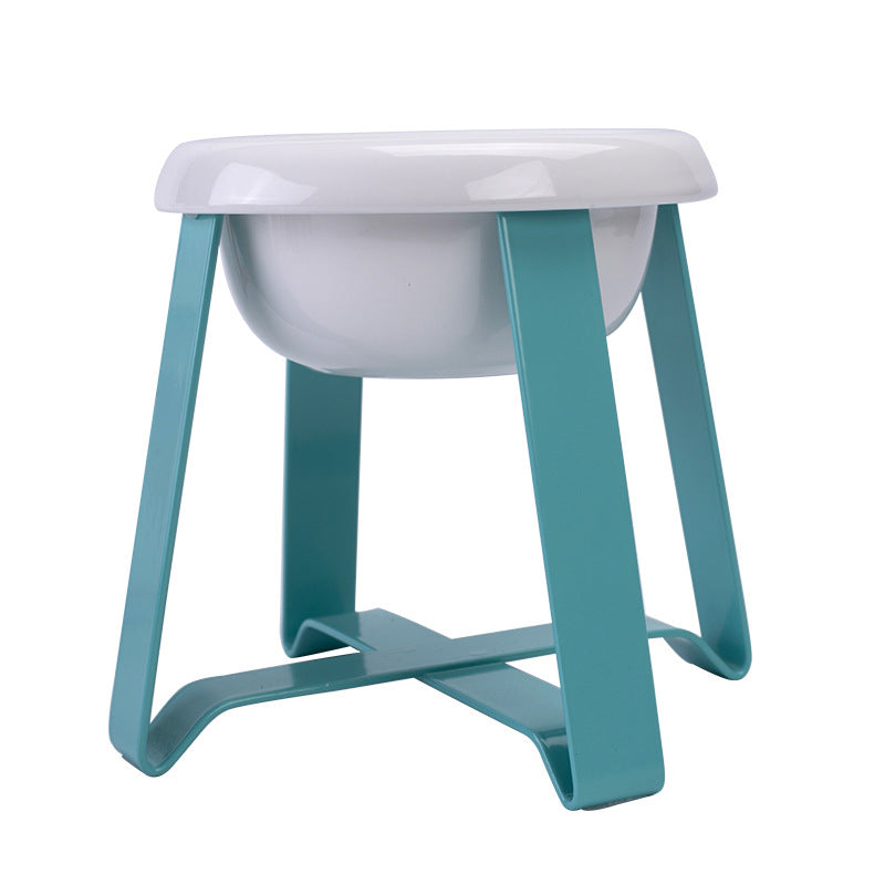 Anti Slip Iron Stand Double Bowl Pet Feeder