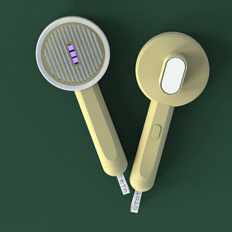 2 In 1 Pet Grooming Comb UVC Detection Hair Brush