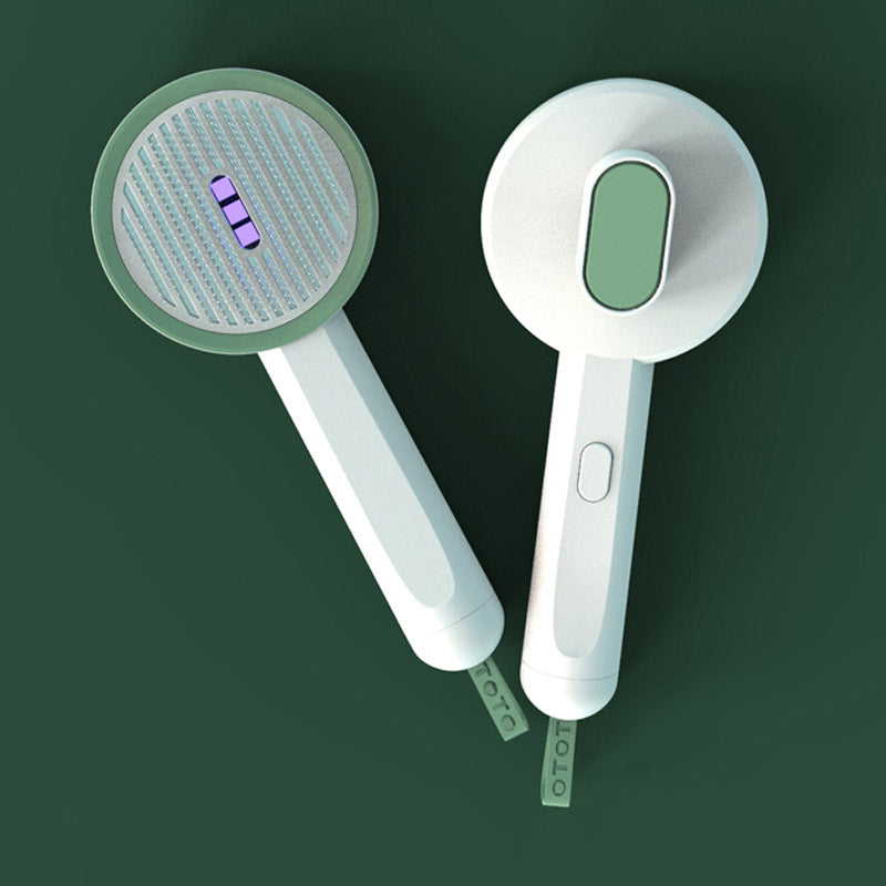 2 In 1 Pet Grooming Comb UVC Detection Hair Brush