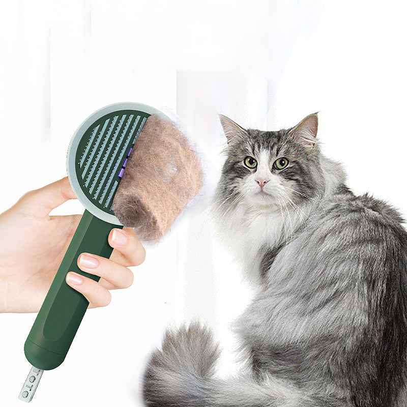 2 In 1 Pet Grooming Comb UVC Detection Hair Brush