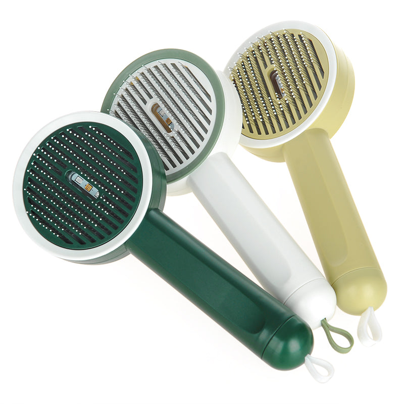 2 In 1 Pet Grooming Comb UVC Detection Hair Brush