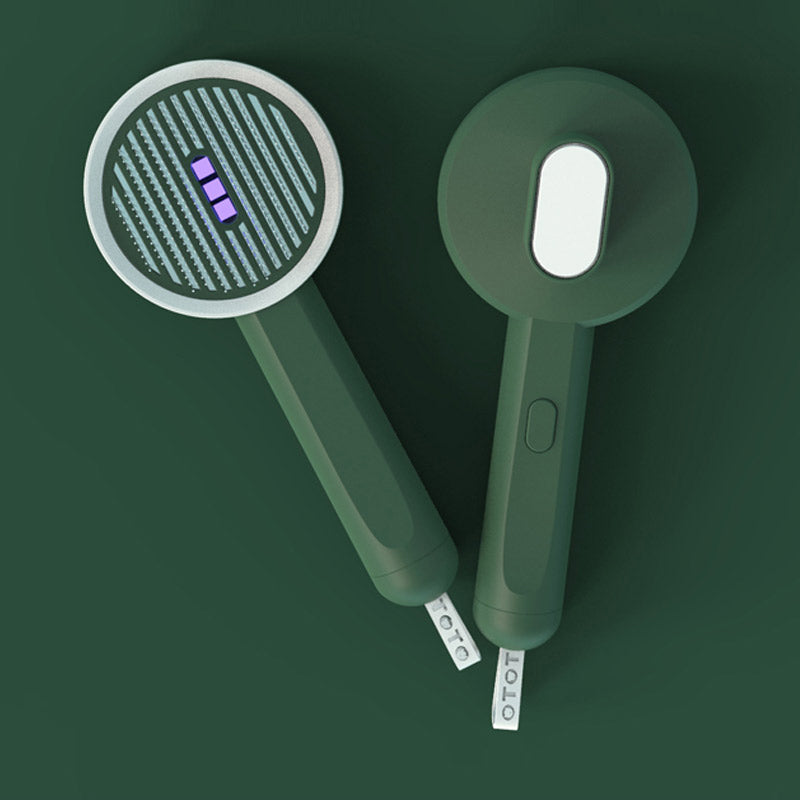 2 In 1 Pet Grooming Comb UVC Detection Hair Brush