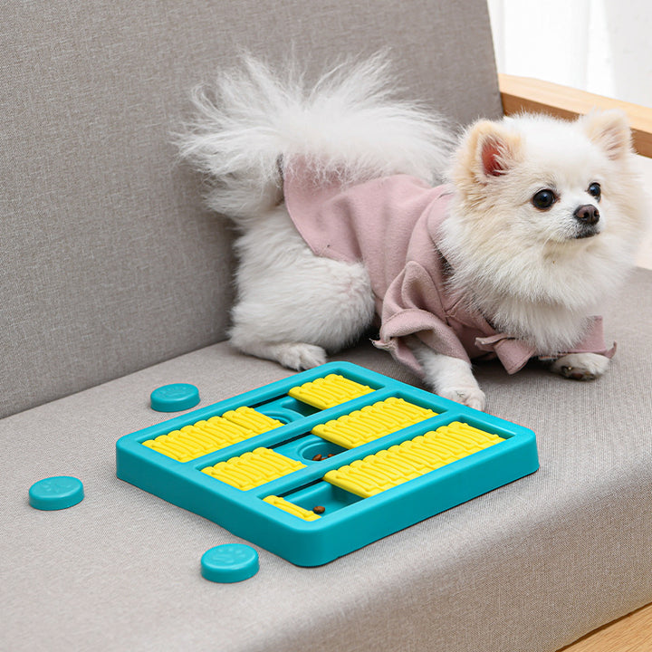 Rotating Interactive Educational Pet Food Dispensing Slow Feed Toys