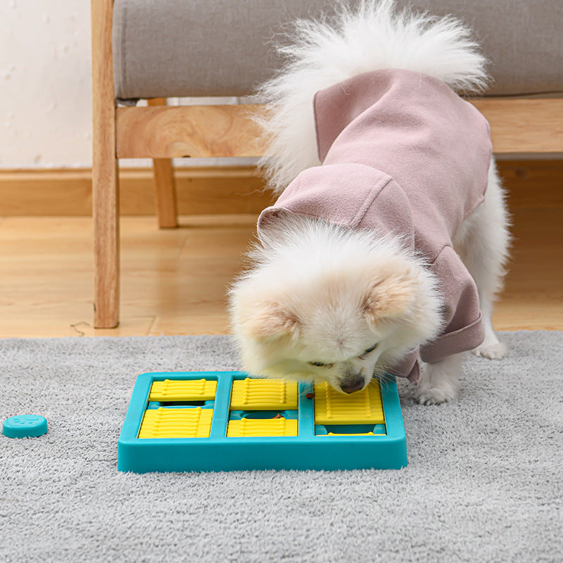 Rotating Interactive Educational Pet Food Dispensing Slow Feed Toys