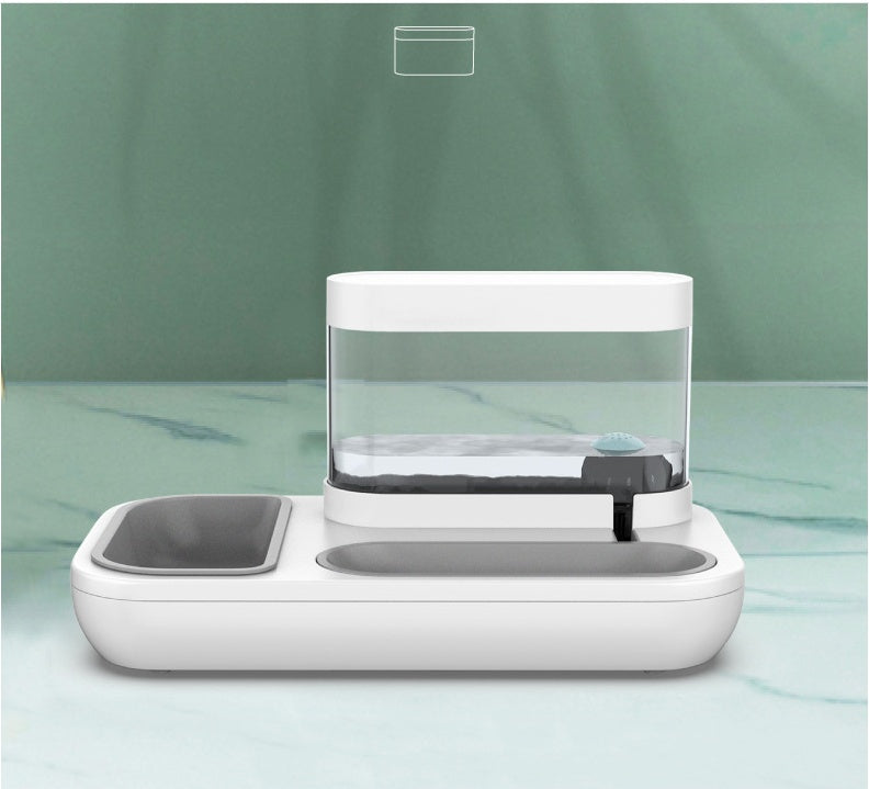 Automatic Drinking Fountain 1.5L Pet Feeding Bowl