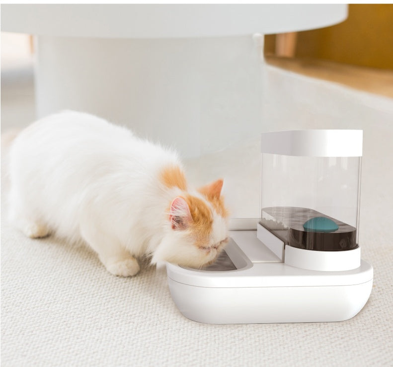 Automatic Drinking Fountain 1.5L Pet Feeding Bowl