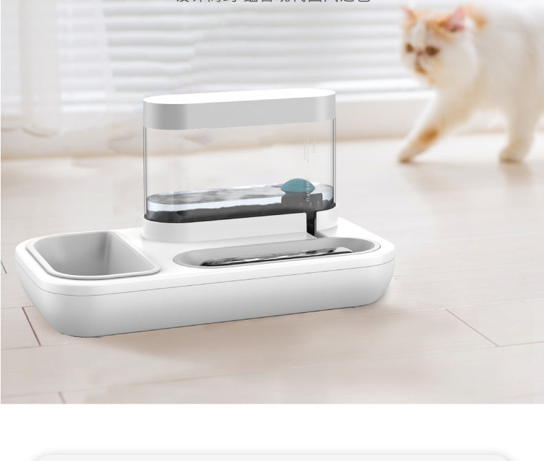 Automatic Drinking Fountain 1.5L Pet Feeding Bowl