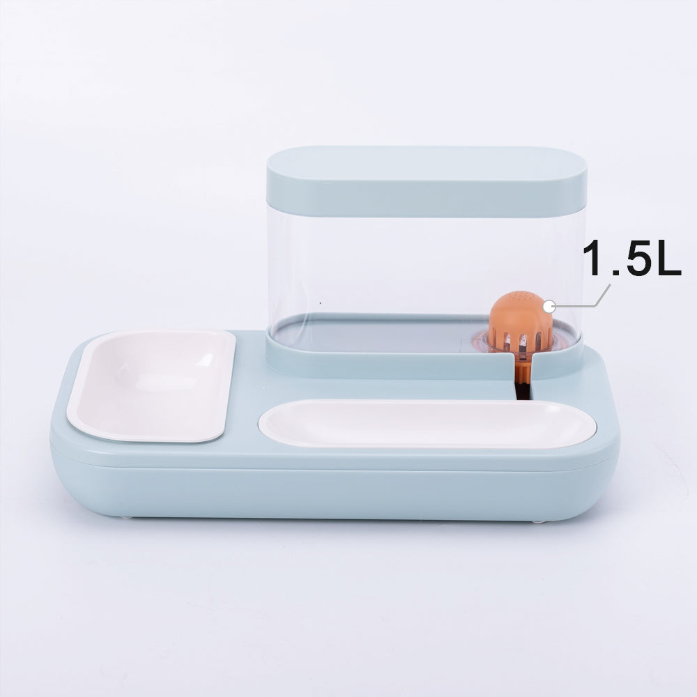 Automatic Drinking Fountain 1.5L Pet Feeding Bowl