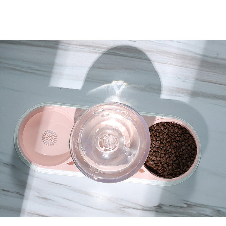 Automatic Plastic Drinking Feeder Pet Bowl