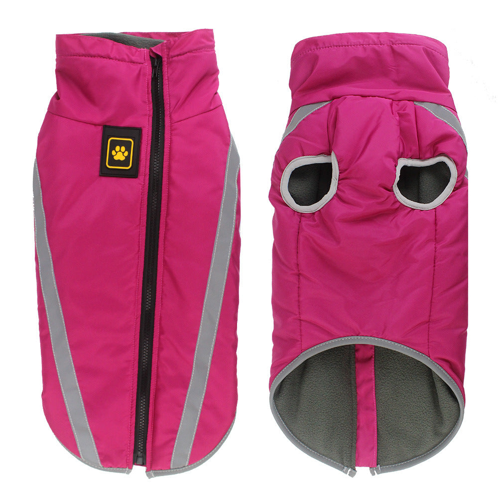 Reflective Padded Winter Warm Pet Jacket