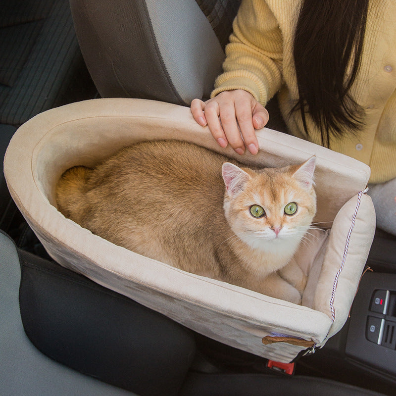 Pet Car Safety Seat Travel Carrier Bed Transport System