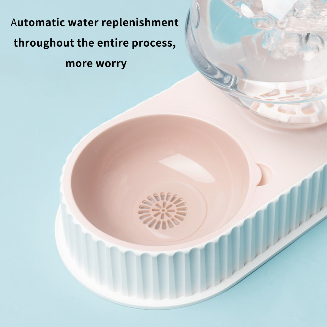 Automatic Plastic Drinking Feeder Pet Bowl