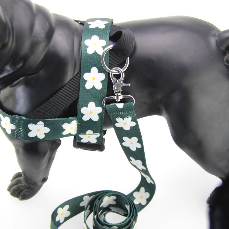 Pet Vest Style Adjustable Leash Harness