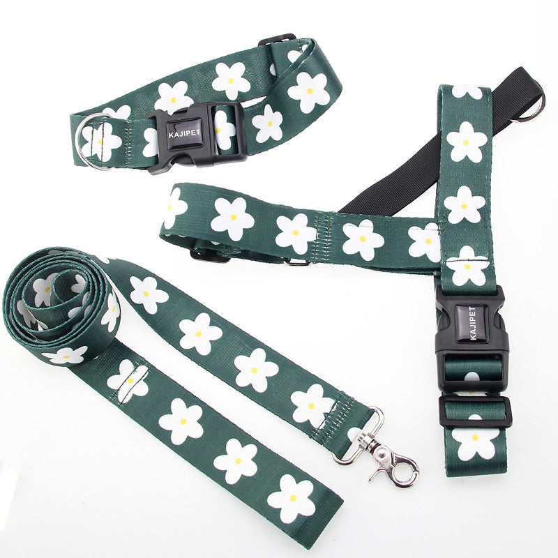 Pet Vest Style Adjustable Leash Harness