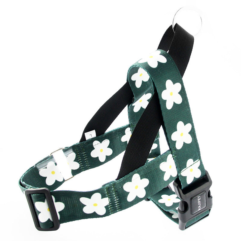 Pet Vest Style Adjustable Leash Harness