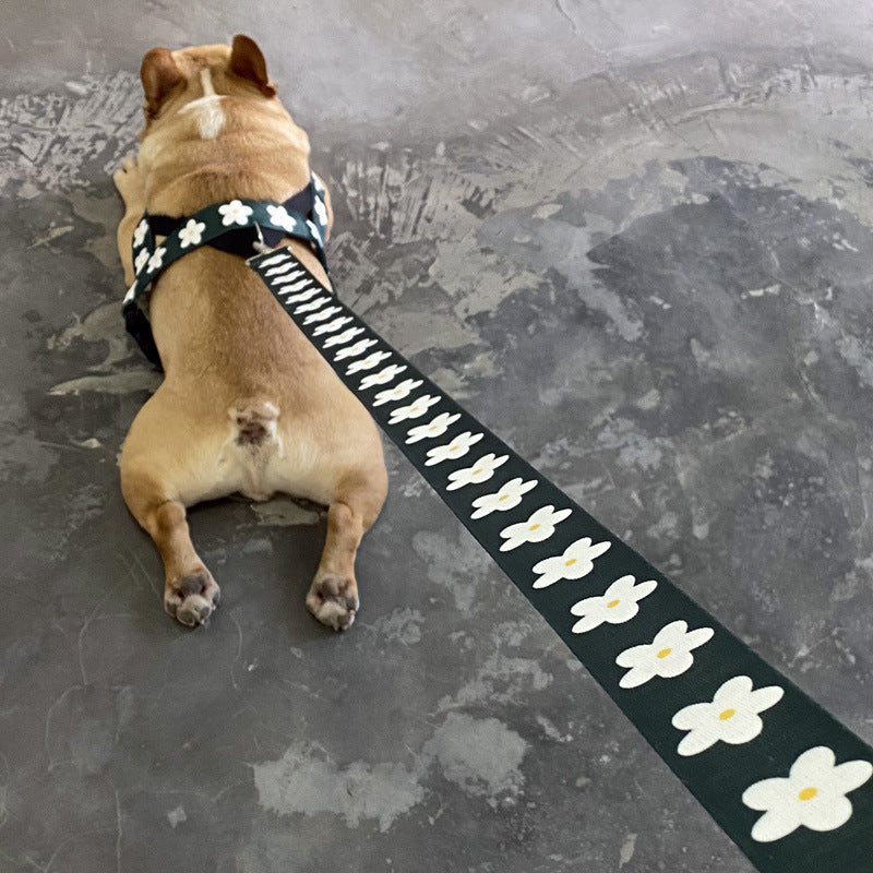 Pet Vest Style Adjustable Leash Harness