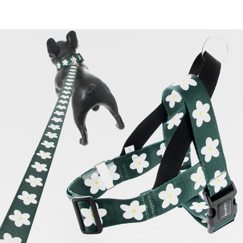 Pet Vest Style Adjustable Leash Harness