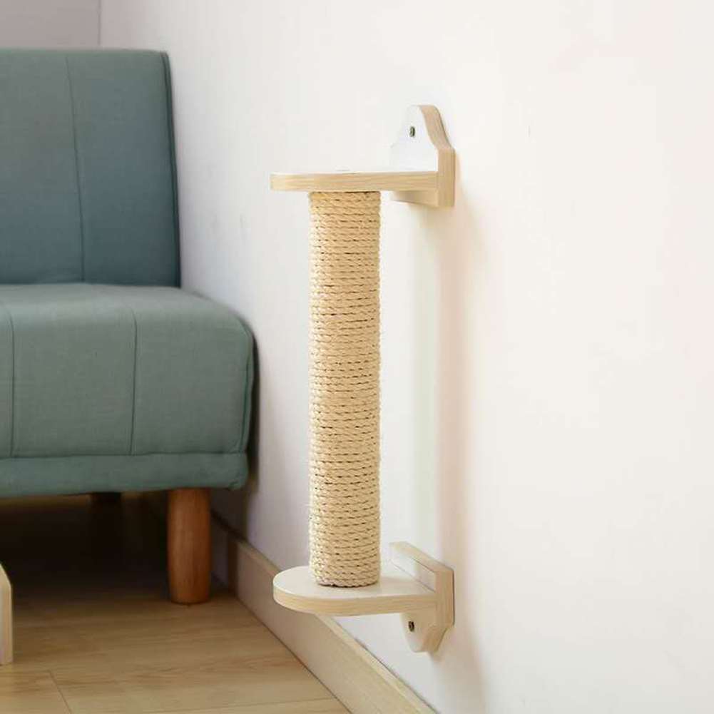 53Cm Rotating Scratching Column Climbing Frame Interactive Pet Toy