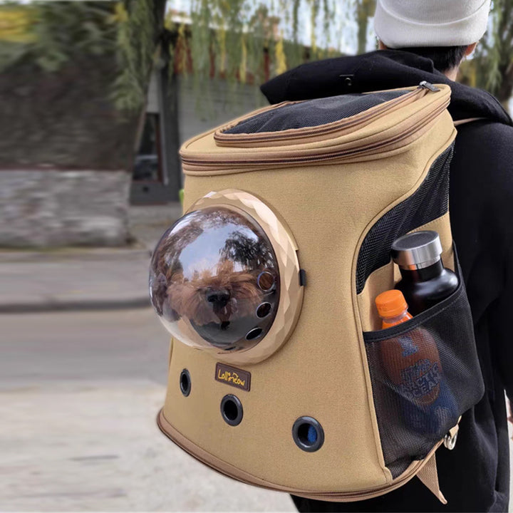 Portable Pet Backpack Carrier For Medium Sized Pets