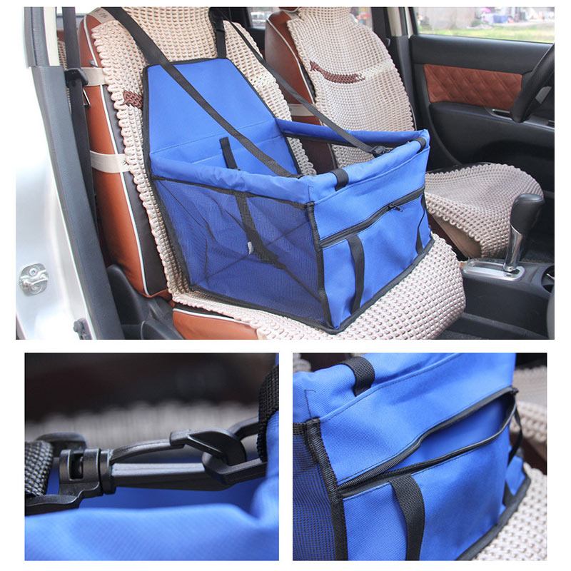 Waterproof Pet Carrier Car Seat Travel Safety Bag