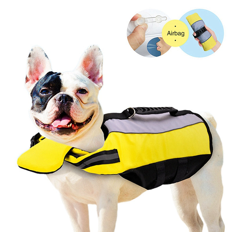 Reflective Nylon Airbag Life Safety Pet Jacket