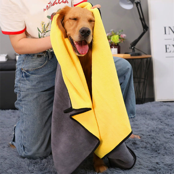 Premium Super Absorbent Quick Drying Pet Bath Towel