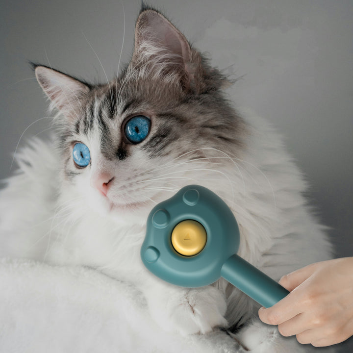 Self Cleaning Pet Grooming Needle Comb Hair Remover