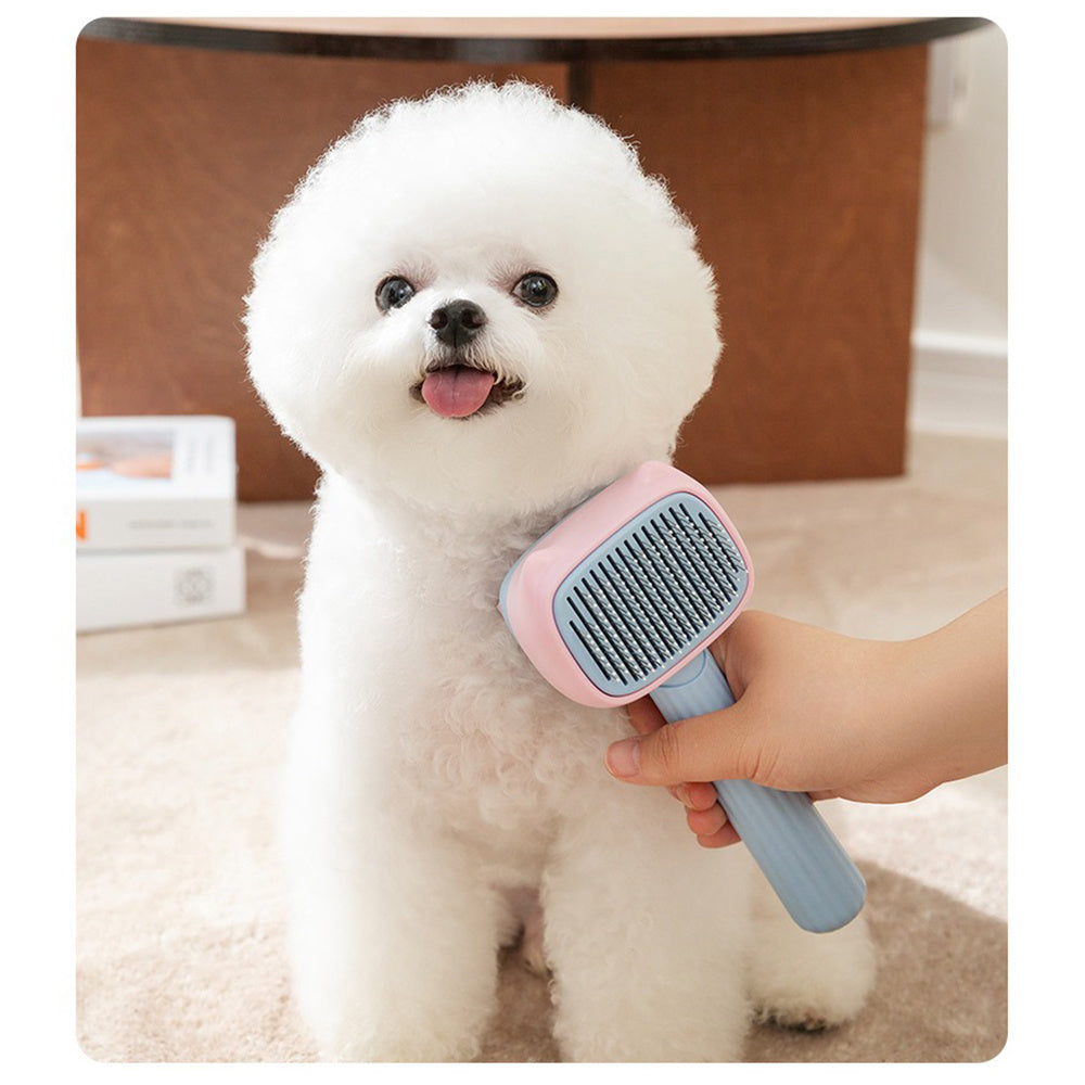 Pet Grooming Deshedding Brush Dematting Tool Pet Hair Brush