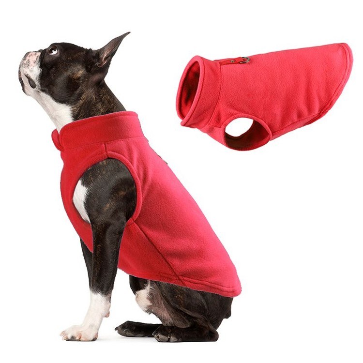 Fleece Coat Vest Jacket Small Pet Apparel