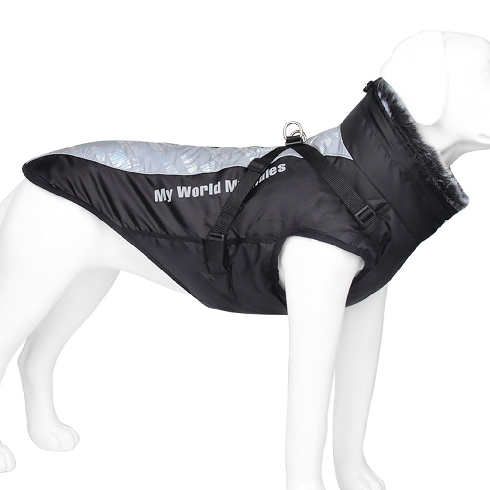 Warm Waterproof Reflective Shell Jacket Pet Clothing