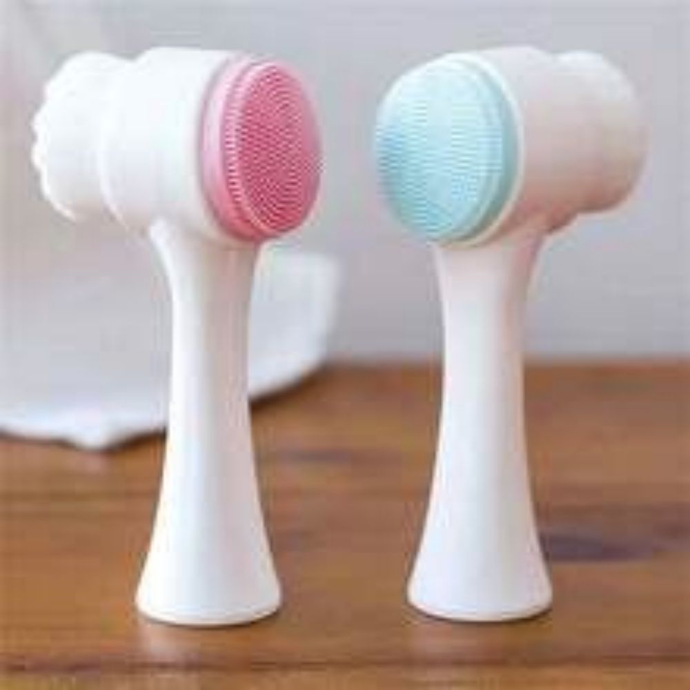 Easy Clean Nylon Pet Paw Grooming Brush Massage Tool