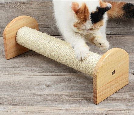 53Cm Rotating Scratching Column Climbing Frame Interactive Pet Toy