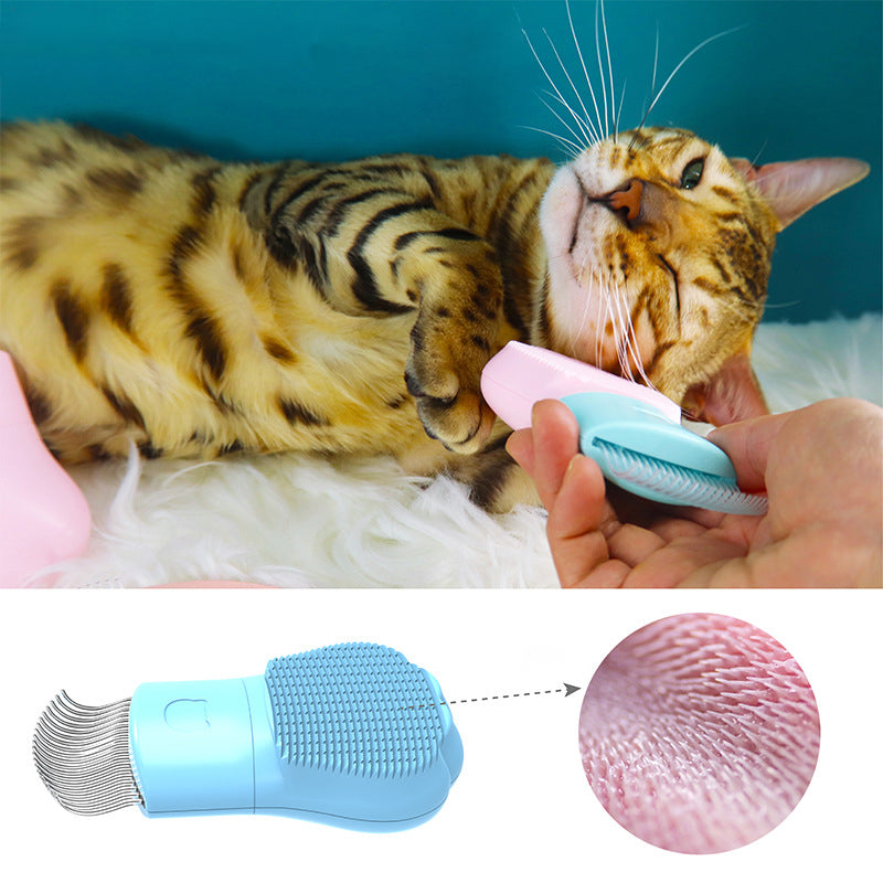 Pet Grooming Brush For Long And Short Hair Control