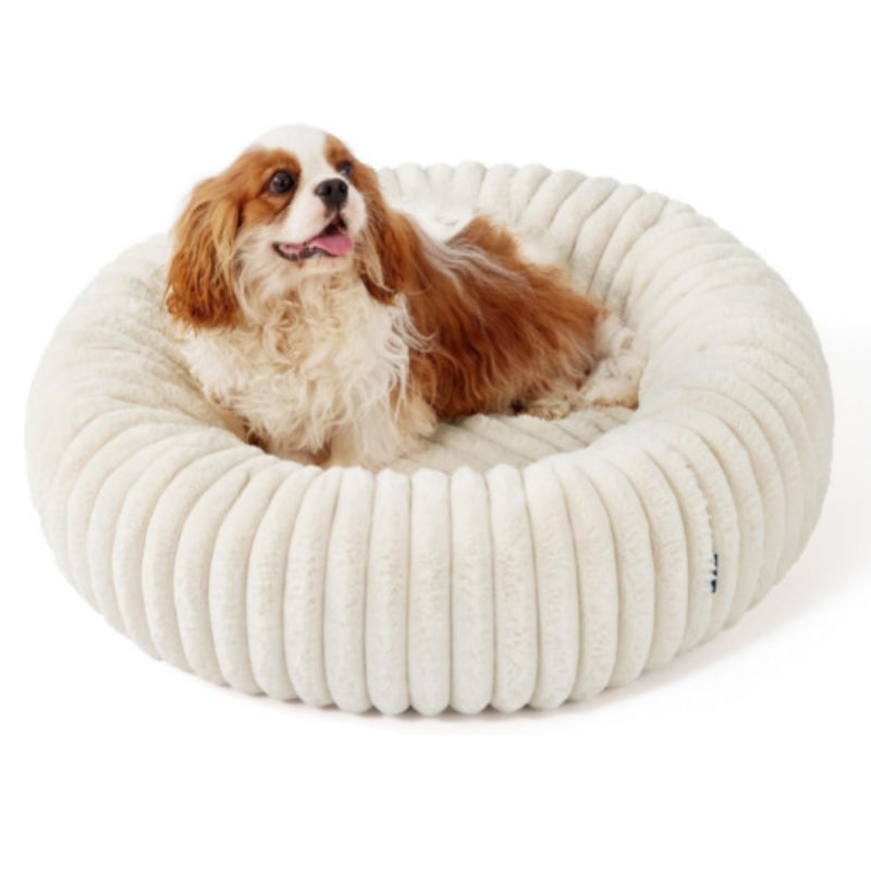 Plush Round Pet Bed Warm Winter Rabbit Fur Mat
